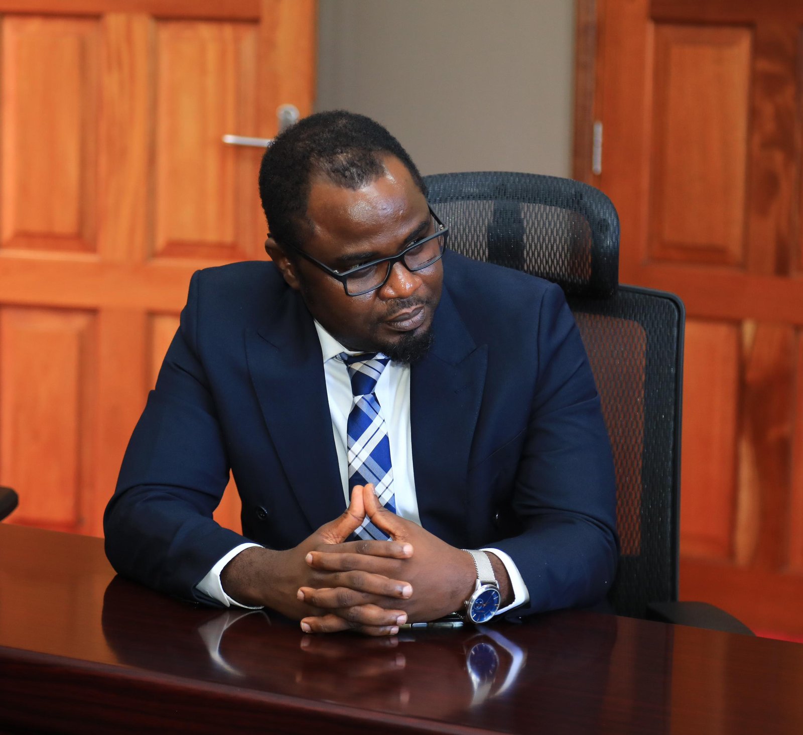 Bunmi Ajilore in a working session
